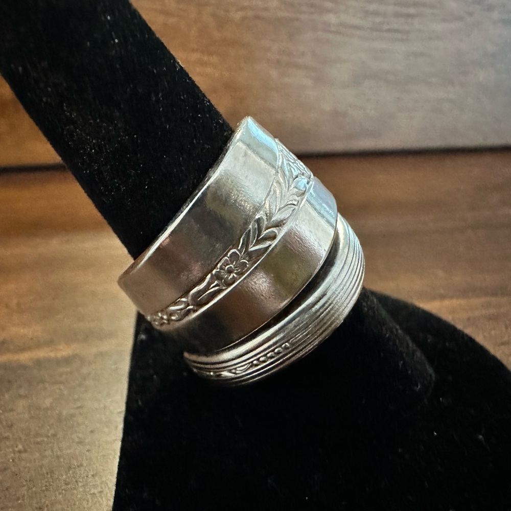 Spiral Spoon Ring - Picture 3 of 14
